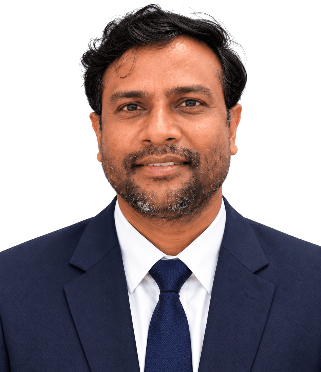 Portrait of Mr. Prasad MB, Founder of EMC Healthcare Services Pvt. Ltd.